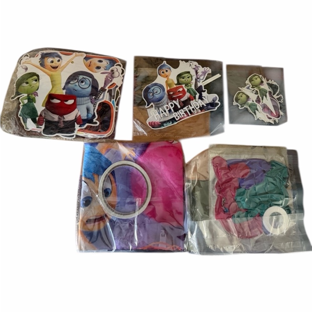 Inside Out Birthday Party Decorations NEW
